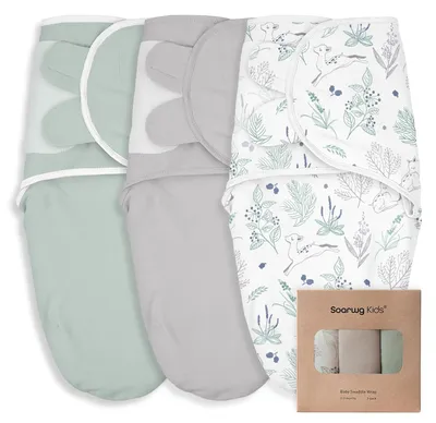 Produktbild von Pucktuch Wickeldecke Pucksack - Hellgrau - 0 bis 3 Monate - 100 % Baumwolle