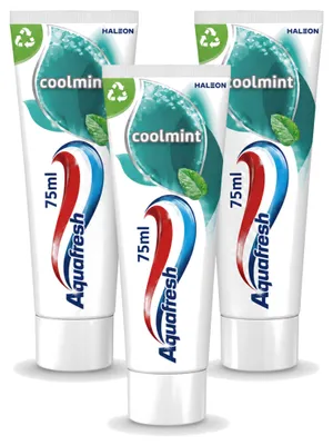 Produktbild von 3 x Aquafresh Coolmint Tandpasta - 75 ml - Vorteilspackung - 3 Stücke