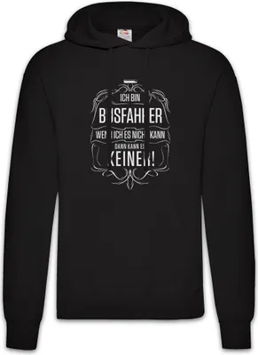 Produktbild von Urban Backwoods Ich Bin Busfahrer, Herren Hoodie, Farbe: Schwarz, Größe: 5XL