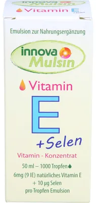 Produktbild von Innova Mulsin Vitamin E + Selen Emulsion, 50 ml Lösung