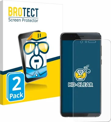 Produktbild von 2x Für Honor 8 Schutzfolie BROTECT Displayschutz Display Schutz Folie Klar Transparent