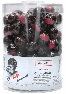 Immagine prodotto di Küfa Lecca-lecca alla ciliegia cola 100 pezzi 1800g