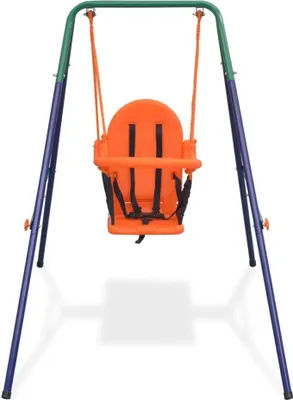 Immagine prodotto di vidaXL Altalena per bambini con imbracatura di sicurezza Arancione