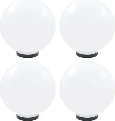 Image de Lampes à LED sous forme de boule 4 pcs Sphérique 30 cm PMMA