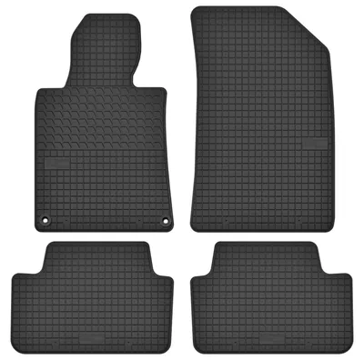 Zdjęcie produktu dla Dywaniki gumowe do Peugeot 508 I 2010-2017 (sedan/kombi) – 4 szt., czarne, dopasowane – Wielganizator SolidTread