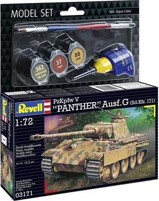 Zdjęcie produktu dla Revell Model Set Panther Ausf. G 1:72