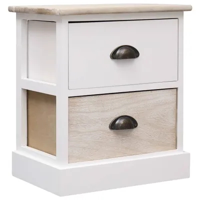 Zdjęcie produktu dla VidaXL 284057, Czarny, Naturalny, Paulownia, 300 x 213 x 140 mm, 380 mm, 280 mm, 450 mm