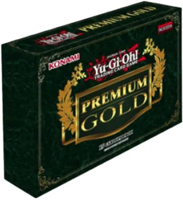 Produktbild von Konami Yu-Gi-Oh! Premium Gold Box Sammelkarten-Box versiegelte Verpackung
