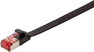 Immagine prodotto di LogiLink CF2013S Cavo patch piatto U/FTP Cat. 6 1,0 m nero (S)