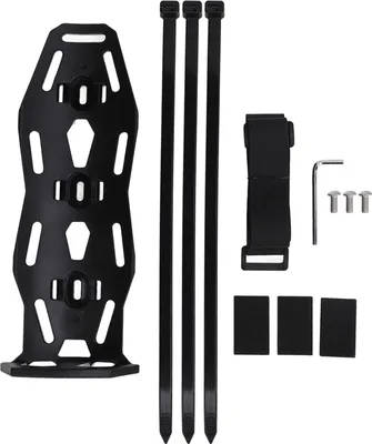 Imagen del producto de Soporte para botella de agua para bicicleta, para uso en exteriores, impermeable, montaje en la horquilla delantera, versátil