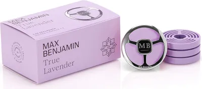 Produktbild von Max Benjamin Auto-Duftspender Geschenkset True Lavender