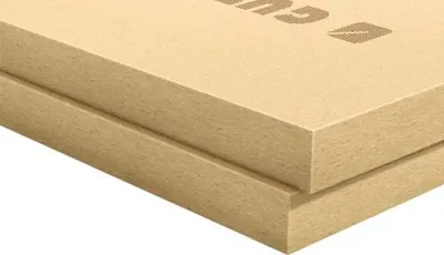 Produktbild von GUTEX Thermoflat Holzfaserdämmplatte für Flachdach mit Stufenfalz – 1230 x 600 x 120 mm