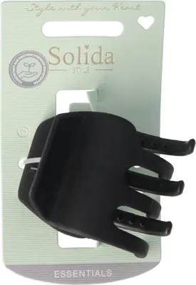 Produktbild von Haarklammer schwarz shiny
