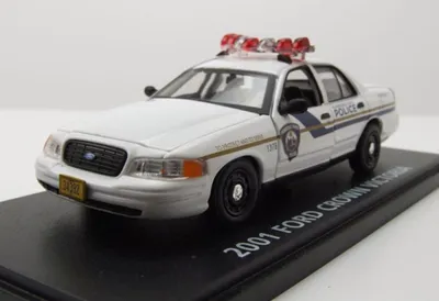 Produktbild von Greenlight Collectibles 86614 Ford Crown Victoria 2001 Police Interceptor Pembroke Pines Dexter 1:43