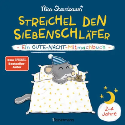 Produktbild von Streichel den Siebenschläfer - Ein Gute-Nacht-Mitmachbuch. Für Kinder ab 2 Jahren