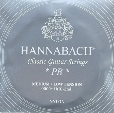 Produktbild von Hannabach 9002MLT Silver 200 - medium/low - h2