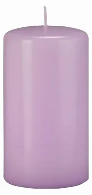 Produktbild von Stumpenkerzen Mittelflieder 130 x 70 mm, 4 Stück