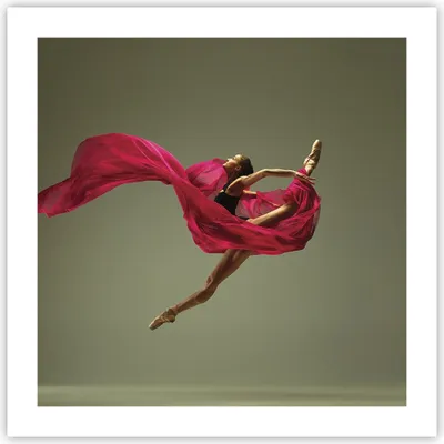 Produktbild von Poster - Poster ohne Rahmen - Tänzer Ballett Künstler - 50x50 cm - Wand Bild - Wanddeko - Wandbilder - Kunstposter - Wandposter - Bilder - Kunstdruck - Wanddekoration - Wandbild - P2XAC50x50-5037