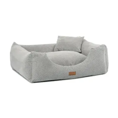 Image de Lit pour chien Oaza avec bord, lit pour animaux, lit, lit de sol, oreiller pour chien