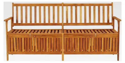 Produktbild von Truhenbank 170 cm aus massivem Akazienholz