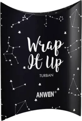Produktbild von ANWEN Turban Wrap it UP - schwarz