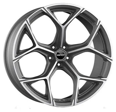 Obrázok produktu pre Zliatinové kolesá GMP ULTRIVITY 8x18 5x112 ET 30 MATT ANTHRACITE DIAMOND