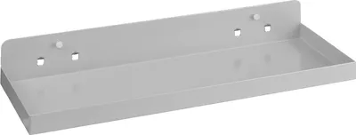 Produktbild von Ablageschale für Lochplatte | BxT 50x25cm | Weissaluminium