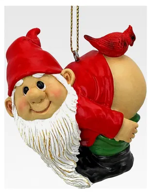Produktbild von Weihnachtsdekoration - Gartenzwerge Figur - Freche Mooning Zwerge Statuen