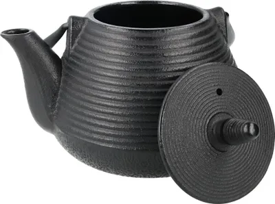 Produktbild von Gusseisen Luftbefeuchter für Kaminofen – traditioneller Verdampferkessel schwarz