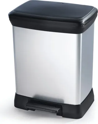 Obrázok produktu pre Curver Deco Bin 30L metalizovaný odpadkový kôš