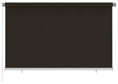 Produktbild von vidaXL Außenrollo 245 (B) x 140 (H) cm Braun HDPE
