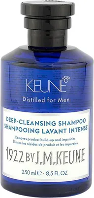 Immagine prodotto di Keune 1922 Deep-Cleansing Shampoo 250ml - shampoo anti impurità