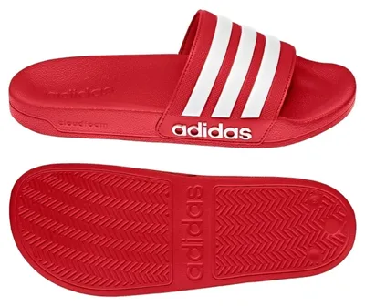 Produktbild von adidas ADILETTE SHOWER ROT / WEIß rot/weiß 43