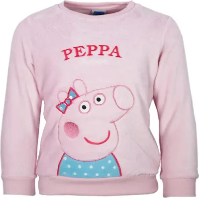 Produktbild von Peppa Wutz Mädchen Kinder  Pullover Sweater Pulli – Rosa / 110/116
