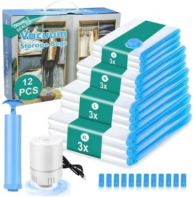 Obrázek produktu pro Velké černé pevné přepravní tašky s odolnými uchy a zipy, balení po 6 kusech