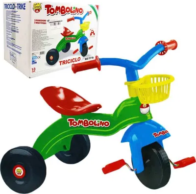 Produktbild von Dreirad bunt für Kinder von 1-3 Jahren
