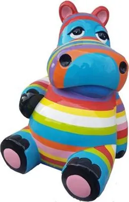 Zdjęcie produktu dla Duża kolorowa plastikowa figurka dinozaura do ogrodu i dekoracji