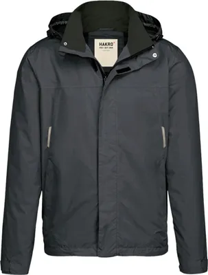 Produktbild von HAKRO leichte Regenjacke Connecticut Herren #862 Gr. 2XL anthrazit