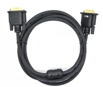 Produktbild von 15m Hochwertiges VGA-Kabel, Schwarz, Vergoldete Anschlüsse - Spitzenqualität