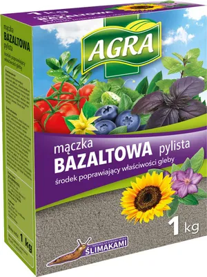 Zdjęcie produktu dla Mączka bazaltowa naturalny polepszacz gleby 1 kg