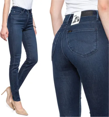 Produktbild von LEE, Damen Jeanshose, Skinny fit, SCARLETT HIGH, W26 L33, Blau, Jeans, baggyjeans, buggy