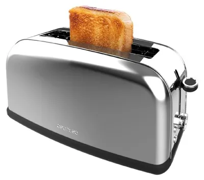 Image de CECOTEC 04839 - Grille-pain vertical Toastin' time 850 Inox Long Lite