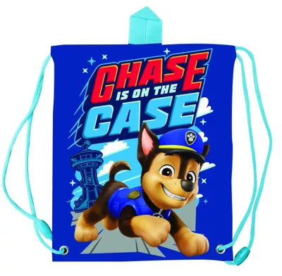 Produktbild von PAW Patrol Chase Turnbeutel "Chase is on the Case"