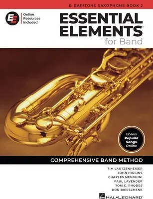 Produktbild von Essential Elements for Band - Eb Baritone Sax Book 2 with Eei