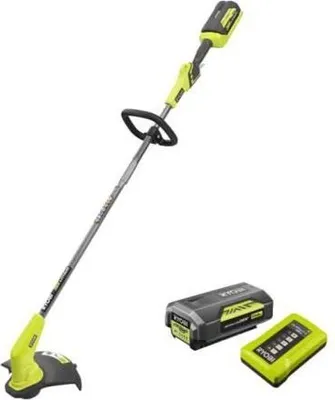 Image de Coupe-bordures RYOBI 36V MAXPOWER, Ø coupe 28-33 cm, Fil 1 x 2,0 mm, Batterie 36V 2,0 Ah, Chargeur 1,7 A, RY36LT33A-120
