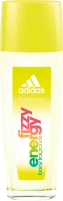 A product shot of an Adidas body fragrance spray for women.