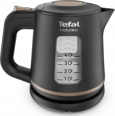 Produktbild von Elektrischer Wasserkocher Tefal 2400W 1L Automatischer Deckel Drehbarer Sockel