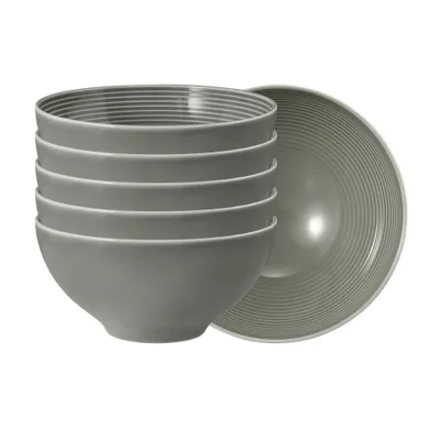Produktbild von Seltmann Weiden Beat Perlgrau Schüssel 15,5 cm 6er Set