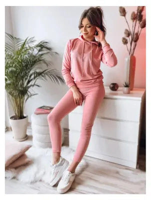 Imagen del producto de Traje de entrenamiento DSTREET AY0808, color rosa, talla M