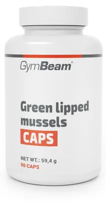Produktbild von GymBeam - Grünlippmuscheln, 90 Kapseln